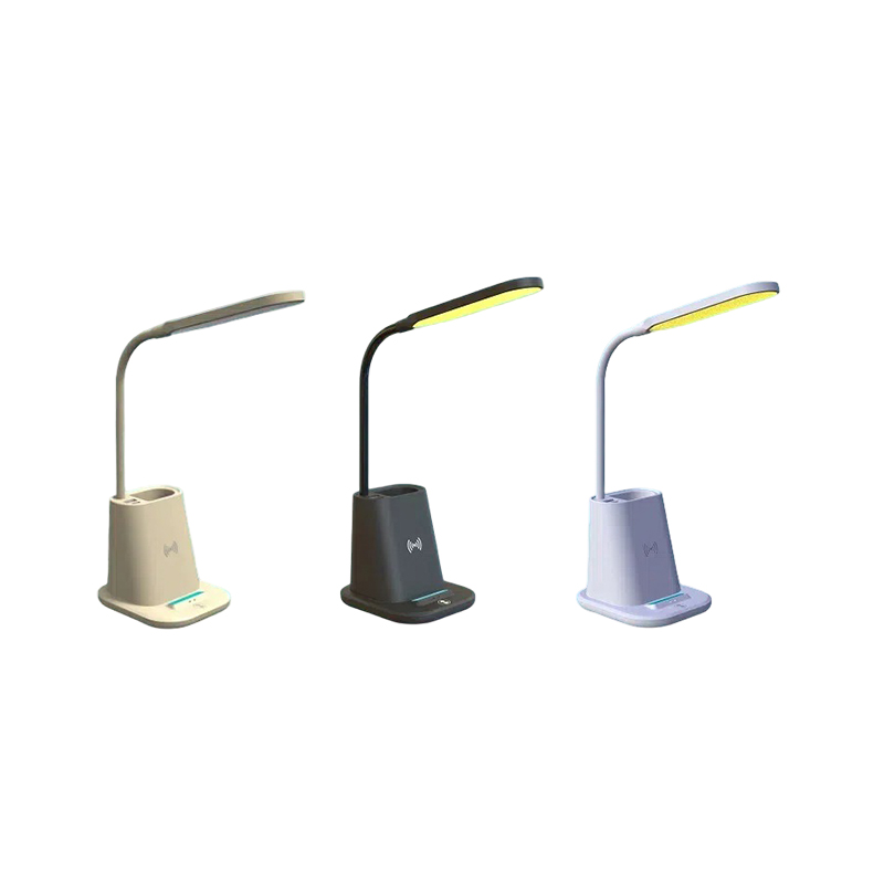 How does the pen holder wireless charging desk lamp reshape the order and lighting environment of your desktop?